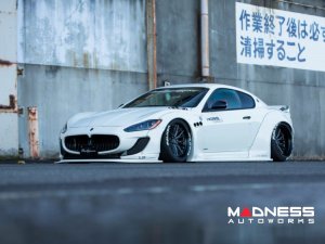 Maserati GranTurismo Custom Wheels - VWS-2 by Vossen - Matte Gunmetal / Matte Black Barrel Maserati GranTurismo Custom Wheels - VWS-2 by Vossen - Matte Gunmetal / Matte Black Barrel